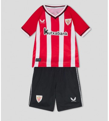 Athletic Bilbao Primera Equipación Niños 2023-24 Manga Corta (+ Pantalones cortos)